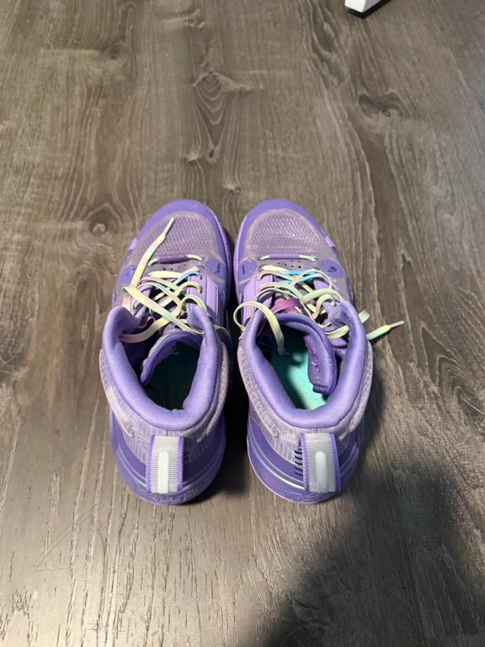Way Of Wade 10 Lavendar Purple Basketball Sneakers Li-Nang Size 9 - Picture 3 of 4
